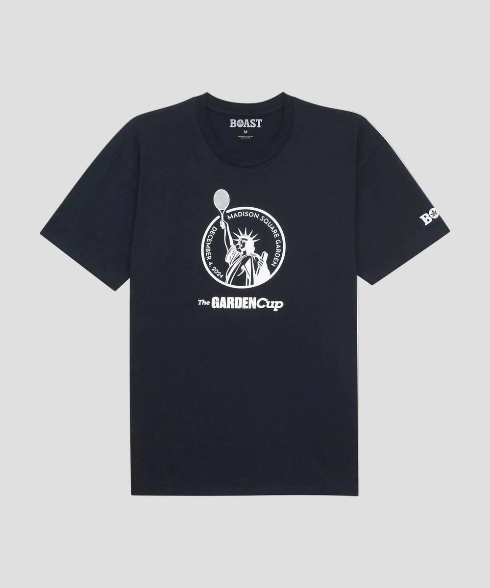 NEW BOAST unisex garden cup 2024 tee in navy